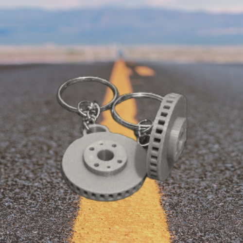Brake Disc Keychain
