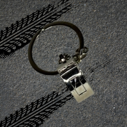 Rotary Engine Rotor Keychain