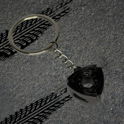 Rotary Engine Rotor Keychain