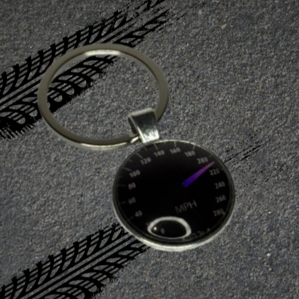 Speedometer Keychain