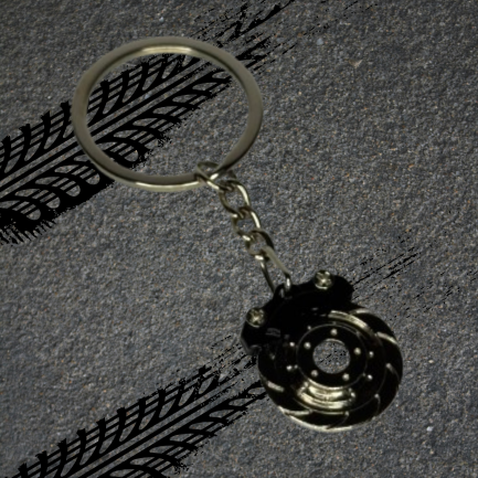 Brake Disc Keychain