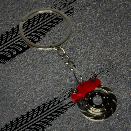 Brake Disc Keychain