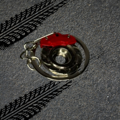 Brake Disc Keychain
