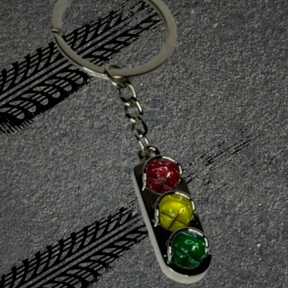 Traffic Light Keychain